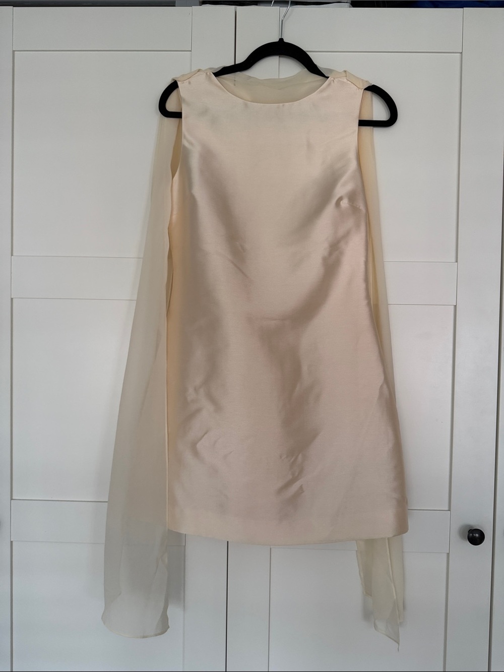 Reformation Ecru Bridal Mini Dress Size 6 Butter